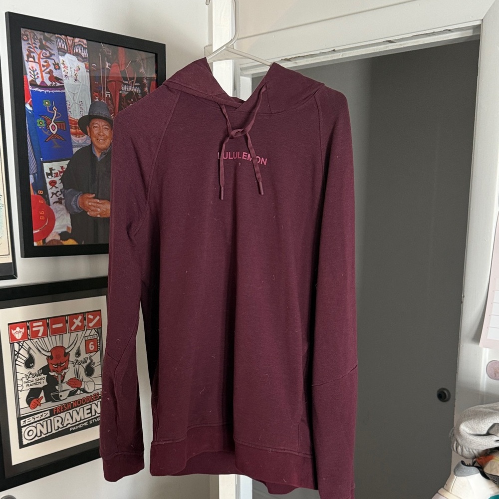 lululemon athletica Men's Deep Maroon Hoodie